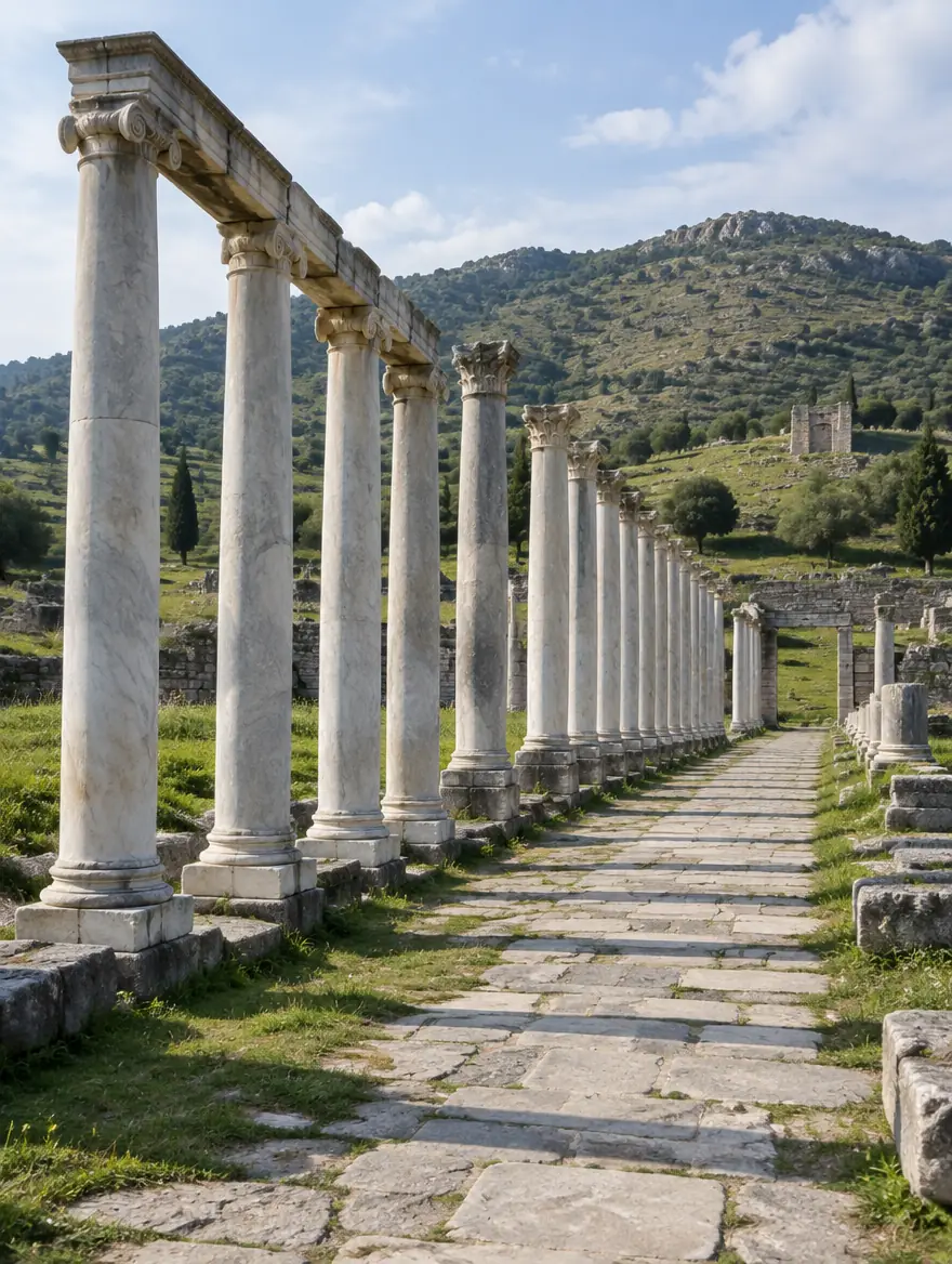 Bergama Asklepion kalıntıları