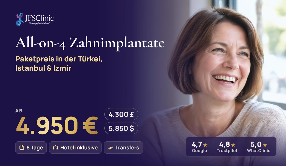 All-on-4 Zahnurlaub Türkei