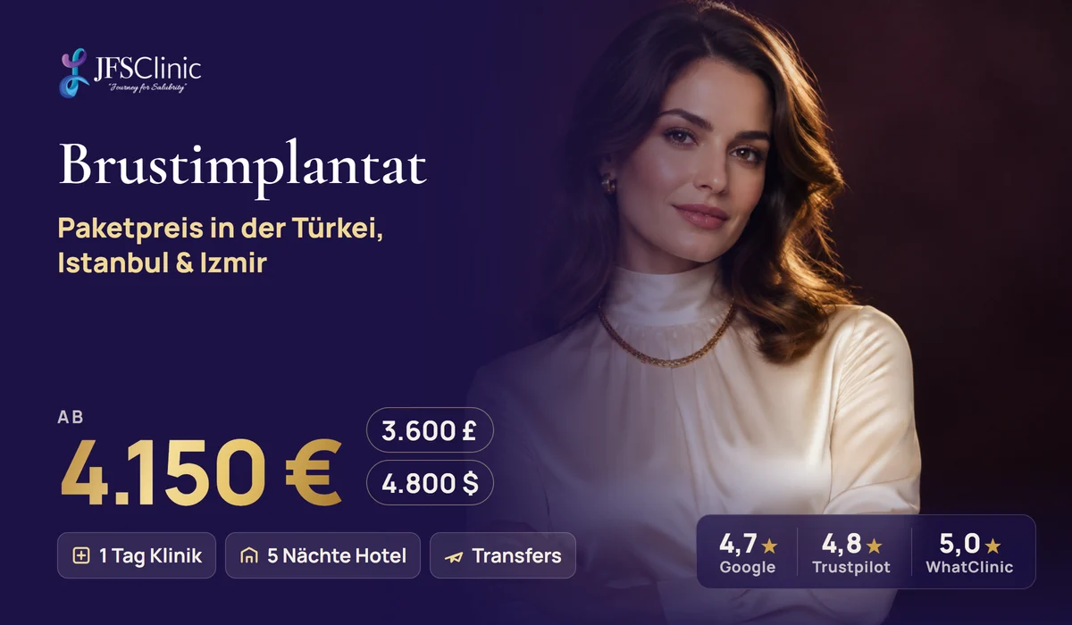 Brustimplantate Rundum-Paket Türkei