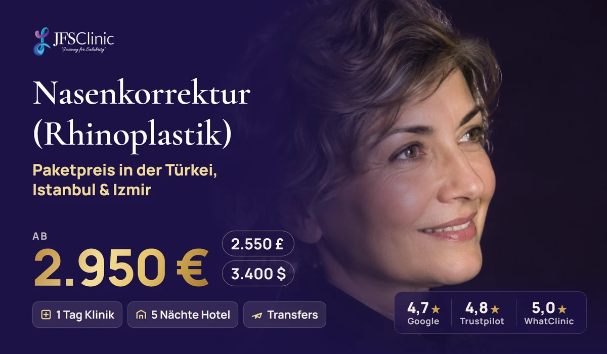 Nasenkorrektur Rundum-Paket Türkei