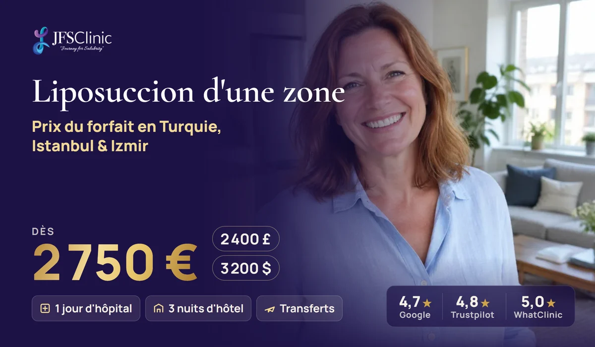 Liposuccion séjour Turquie