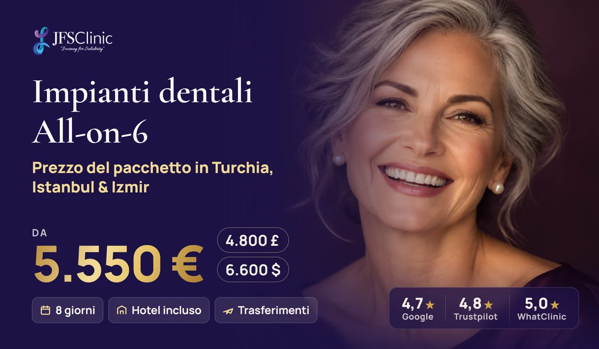 vacanza impianti dentali Turchia