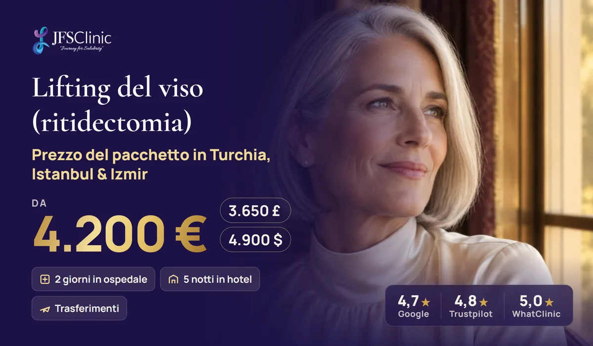 vacanza lifting del viso Turchia