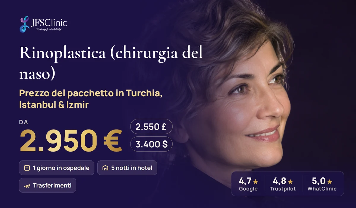 vacanza chirurgia del naso Turchia