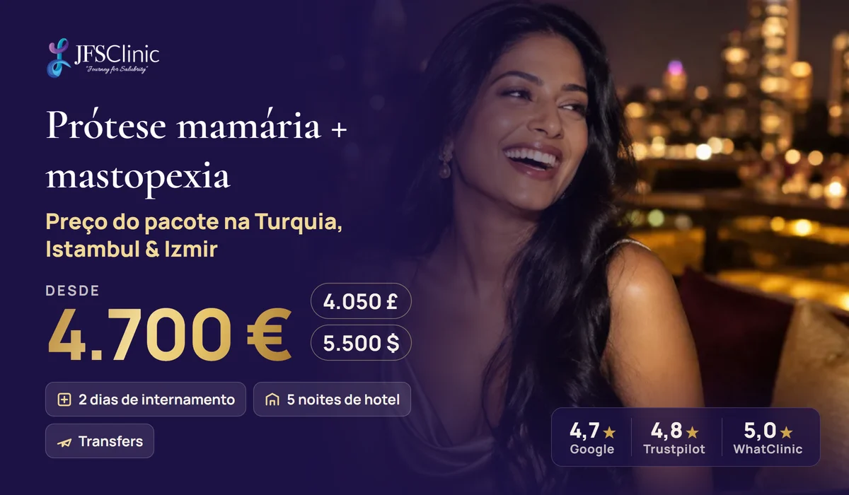 Mastopexia no estrangeiro Turquia
