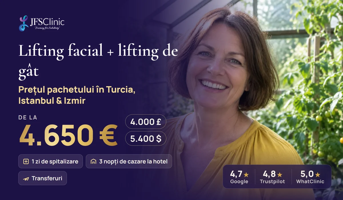 Lifting facial în străinătate Turcia