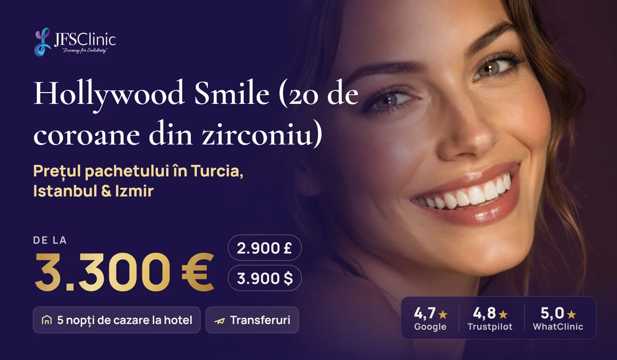 Hollywood smile vacanță în Turcia